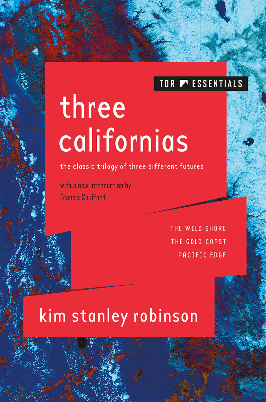 Three Californias by Kim Stanley Robinson book cover